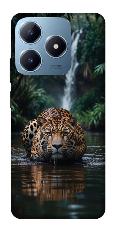 Чохол на Realme C63 Leopard in water фото 1 з 1