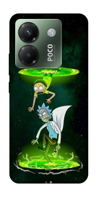 Чохол на Xiaomi Poco M7 pro 5G Rick and Morty фото 1 з 1
