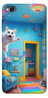 Чехол на Xiaomi Redmi 4a crazy cat фото 1 из 1