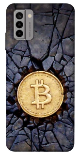 Чехол на Nokia G22 Bitcoin cracks фото 1 из 1
