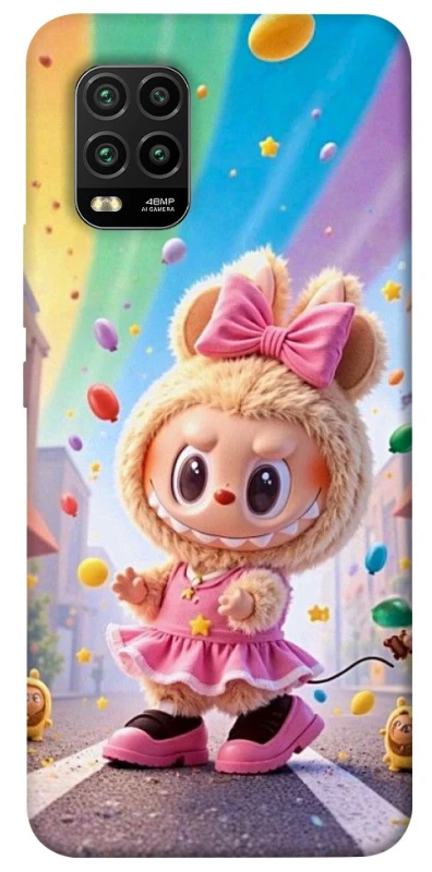 Чохол на Xiaomi Mi 10 Lite Labubu rainbow фото 1 з 1