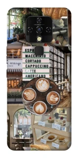 Чехол на TECNO Camon 16 SE Coffee collage ver.5 фото 1 из 1