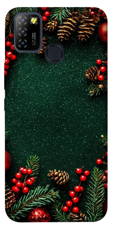 Чохол на Infinix Hot 10 Lite Новорічний v30 фото 1 з 1