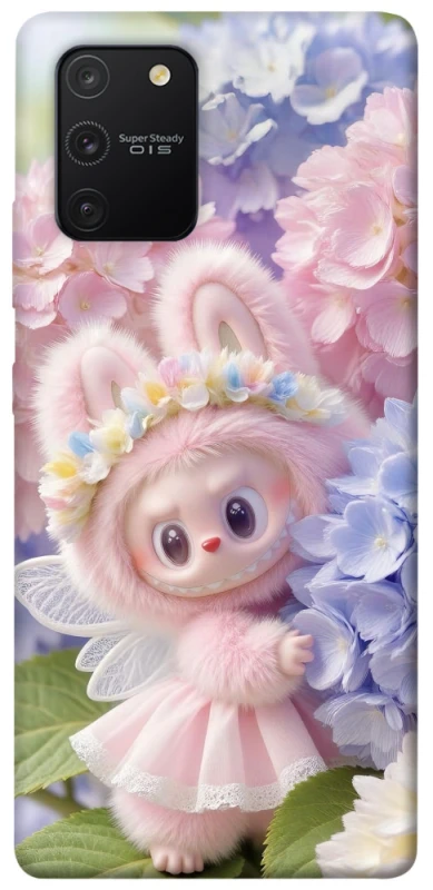 Чохол на Samsung Galaxy S10 Lite Labubu & Flowers ver.1 фото 1 з 1