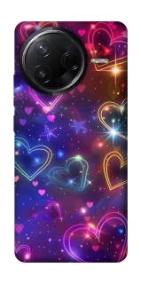 Чохол на Infinix Note 50 Pro Drawn hearts фото 1 з 1