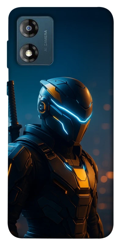 Чехол на Motorola Moto E13 Cyber Samurai фото 1 из 1