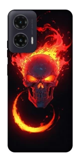 Чохол на Motorola Moto G35 Blood Skull фото 1 з 1