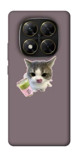 Чохол на Xiaomi Poco X7 cat matcha фото 1 з 1