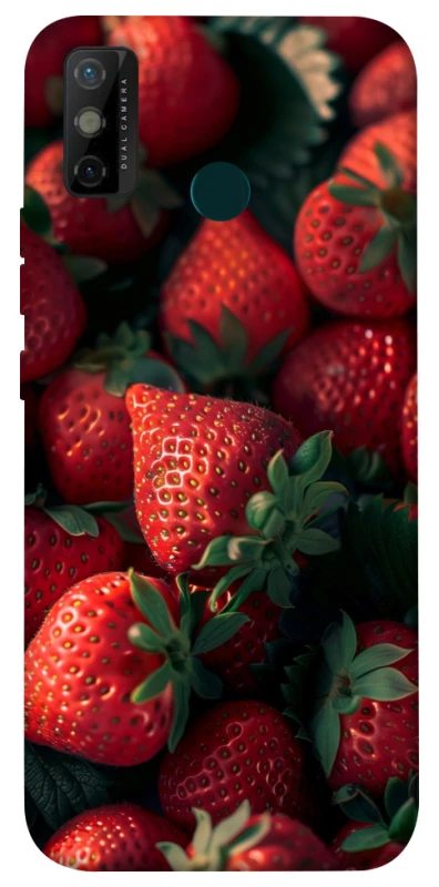 Чохол на TECNO Spark 6 Go Strawberry фото 1 з 1