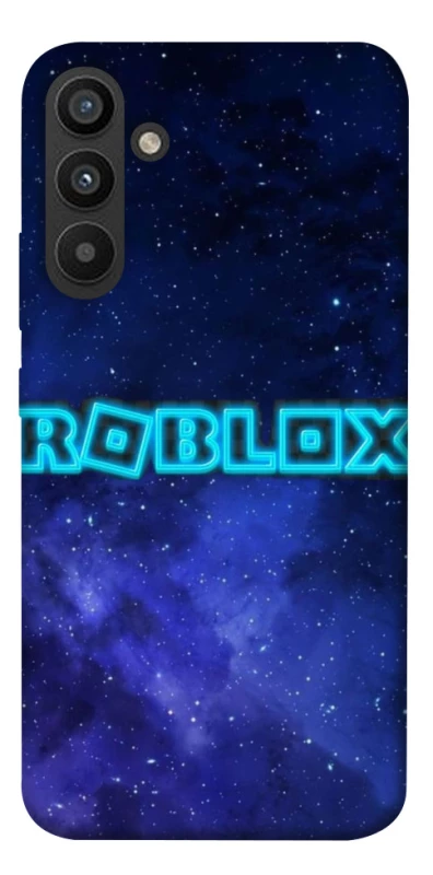 Чехол на Samsung Galaxy A34 5G Roblox Space Logo Blue фото 1 из 1