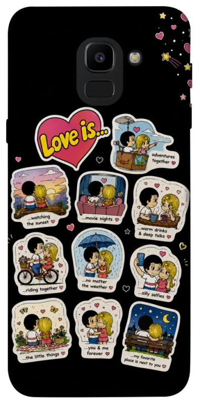 Чохол на Samsung J600F Galaxy J6 (2018) Love is ver.4 фото 1 з 1