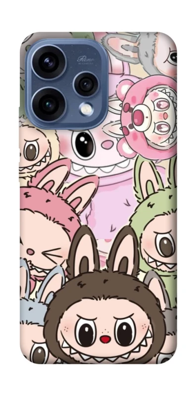 Чехол на Oppo Reno 15 All Labubu 3 фото 2 из 2