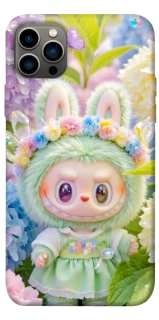 Чехол на Apple iPhone 12 Pro (6.1") Labubu & Flowers ver.2 фото 1 из 1