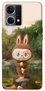 Чехол на Oppo Reno 7 4G Labubu Yoga фото 1 из 1