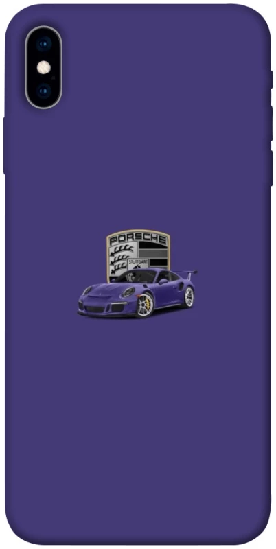 Чехол на Apple iPhone X (5.8") Porsche purple фото 1 из 1