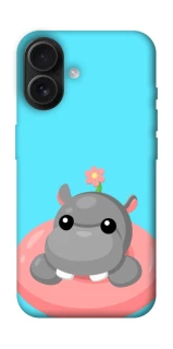 Чехол на Apple iPhone 16 Adopt Me Hippo Floatie фото 1 из 1