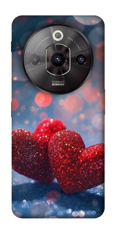Чохол на ZTE Nubia Focus Pro Red hearts фото 1 з 1