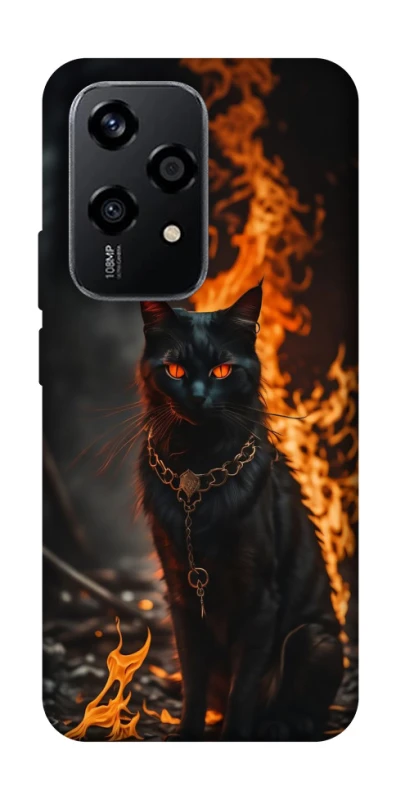 Чохол на Honor 200 Lite Вогняний кіт фото 1 з 1
