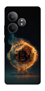 Чохол на Realme GT Neo 6 SE Fire Bitcoin фото 1 з 1