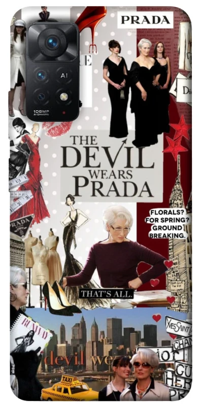 Чохол на Xiaomi Redmi Note 12 Pro 4G Fashion collage ver.15 фото 1 з 1