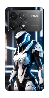 Чехол на Xiaomi Poco F6 Pro Cyber space girl ver.6 фото 1 из 1