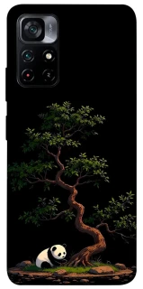 Чехол на Xiaomi Poco M4 Pro 5G Panda and tree фото 1 из 1