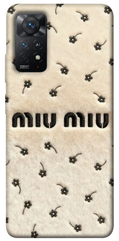 Чехол на Xiaomi Redmi Note 11 Pro 4G/5G Miu Miu фото 1 из 1