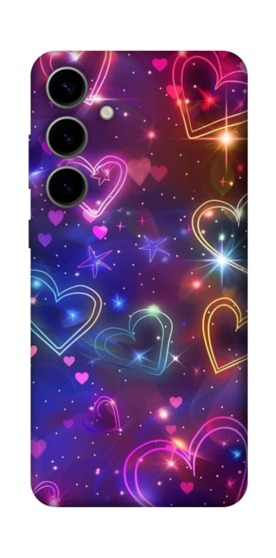 Чохол на Samsung Galaxy S25 Drawn hearts фото 1 з 1