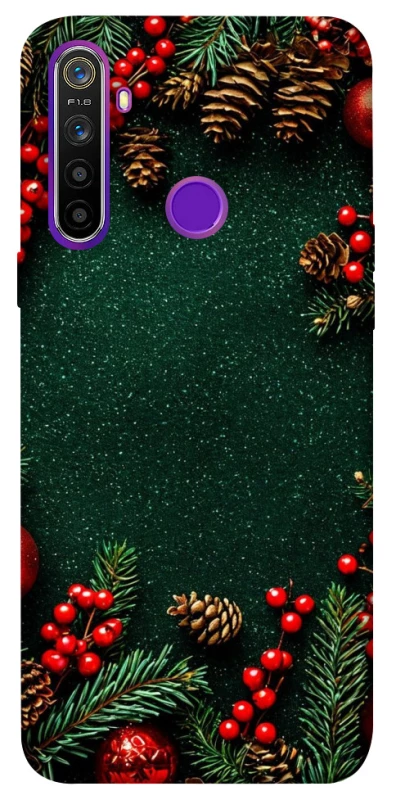 Чехол на Realme 5 Новогодний v30 фото 1 из 1