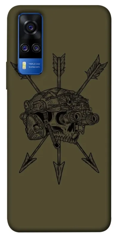 Чехол на Vivo Y51a Mil skull фото 1 из 1