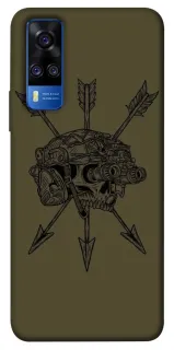 Чохол на Vivo Y51a Mil skull фото 1 з 1