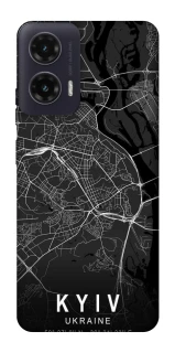 Чехол на Motorola Moto G35 Kyiv map фото 1 из 1