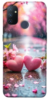 Чехол на OnePlus Nord N100 Pink heart фото 1 из 1