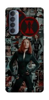 Чохол на Oppo Reno 4 Pro Black Widow фото 1 з 1