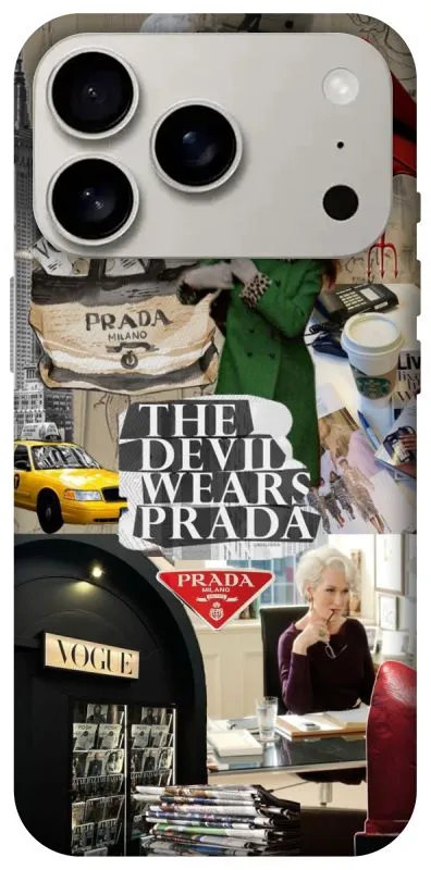 Чехол на Apple iPhone 18 Pro Fashion collage ver.14 фото 1 из 2