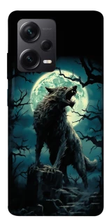 Чехол на Xiaomi Redmi Note 12 Pro 5G Волк под луной фото 1 из 1