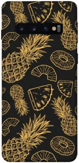 Чехол на Samsung Galaxy S10 Pineapple фото 1 из 1