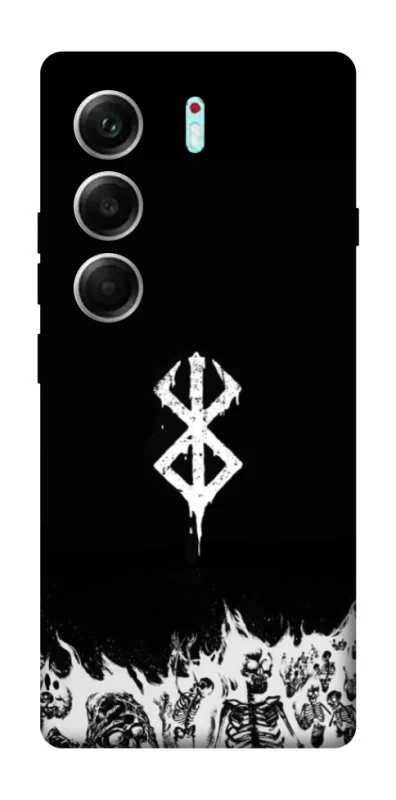 Чохол на Tecno Camon 40 Pro 5G Berserk skeletons фото 1 з 1