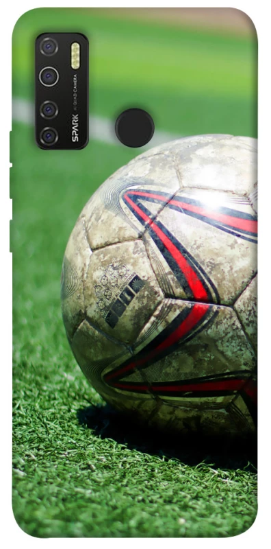 Чехол на TECNO Spark 5 Pro Мяч на газоне фото 1 из 1