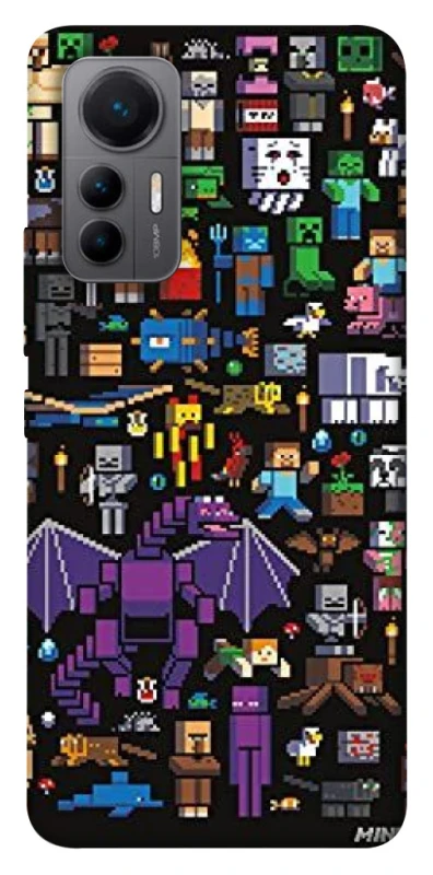 Чохол на Xiaomi 12 Lite Minecraft v5 фото 1 з 1
