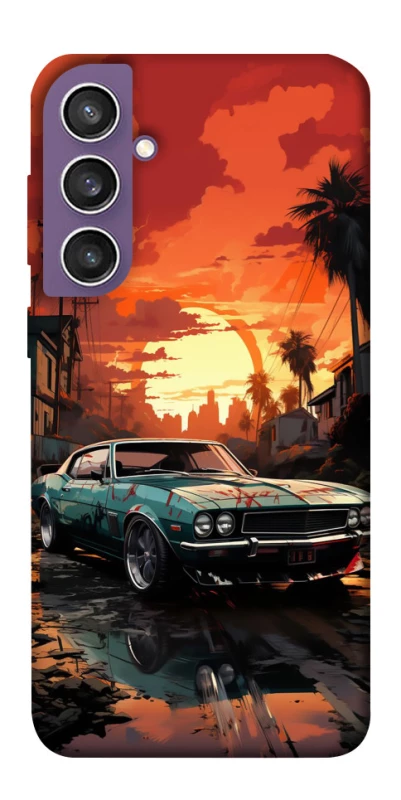 Чохол на Samsung Galaxy S23 FE Car at sunset фото 1 з 1