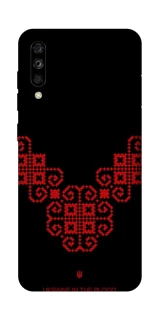 Чохол на ZTE Blade A7s (2019) Чорно-червона вишиванка фото 1 з 1