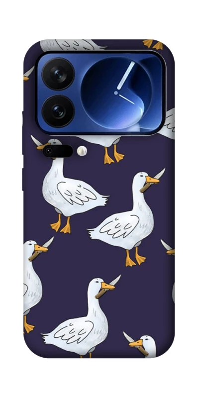 Чехол на Xiaomi 17 Pro Гуси с претензией фото 1 из 1