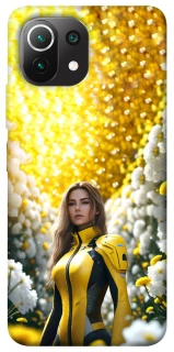 Чехол на Xiaomi Mi 11 Lite Cyber space girl ver.2 фото 1 из 1