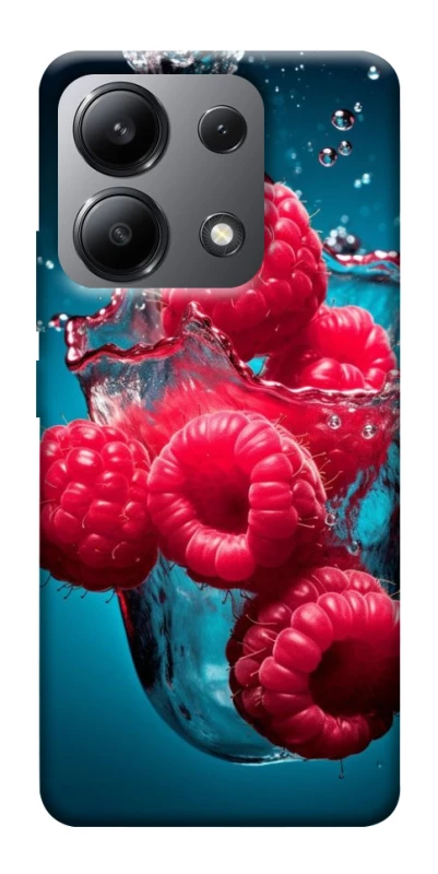 Чохол на Xiaomi Redmi Note 13 4G Малинка у воді фото 1 з 1