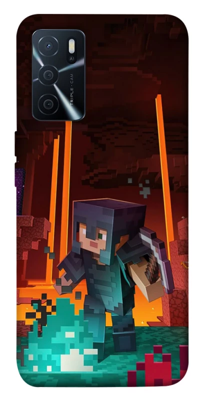 Чохол на Oppo A16s / A16 Minecraft game adventure фото 1 з 1