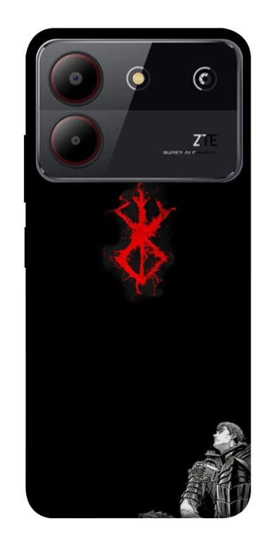 Чехол на ZTE Blade A54 4G berserk black фото 1 из 1