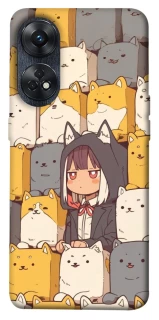 Чохол на Oppo Reno 8T 4G Like a cat фото 1 з 1