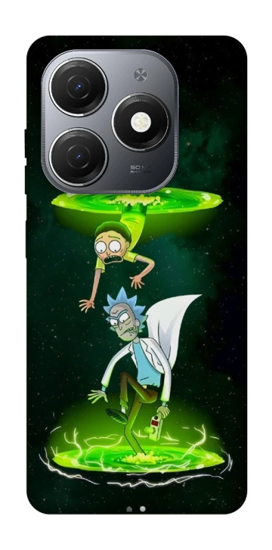 Чехол на TECNO Spark 20 Rick and Morty фото 1 из 1