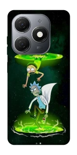 Чохол на TECNO Spark 20 Rick and Morty фото 1 з 1